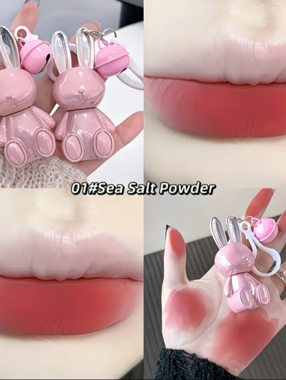 Novelty Lip Gloss In The Shape Of A Cute, Pink Bunny